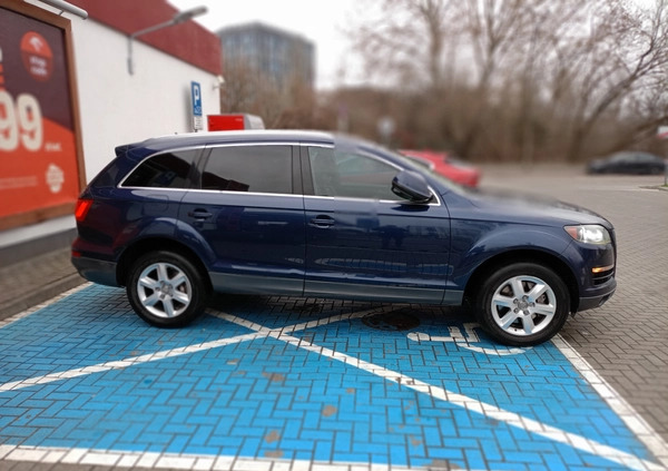 Audi Q7 cena 47500 przebieg: 231000, rok produkcji 2012 z Warszawa małe 254